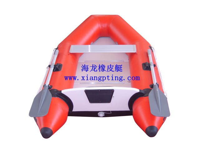 2米3塑鋼地板可掛機(jī)橡皮艇，沖鋒舟，坐2人